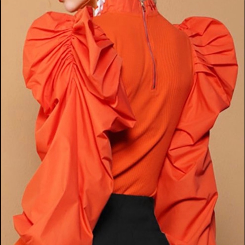 Puff Sleeve Girl Blouse